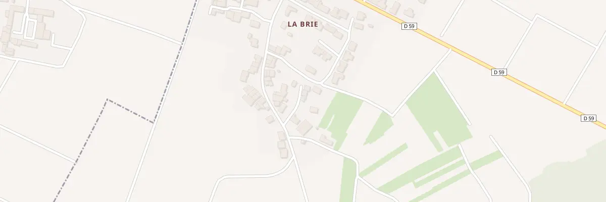 Plan du 33B La Brie à Gorges