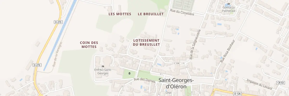Plan du 5 Rue du 19 Mars à Saint-Georges-d’Oléron
