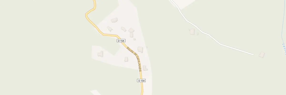 Plan du 1286 Rte de Saint André à Saint-Barthélemy