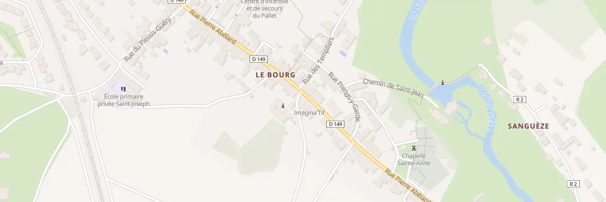Plan du 48A Rue pierre abélard au Pallet