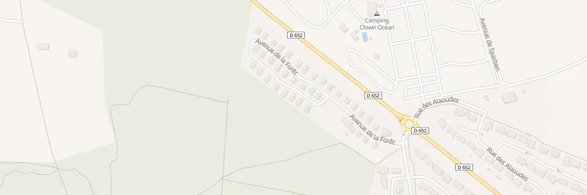 Plan du 20 Av de la Foret à Tosse