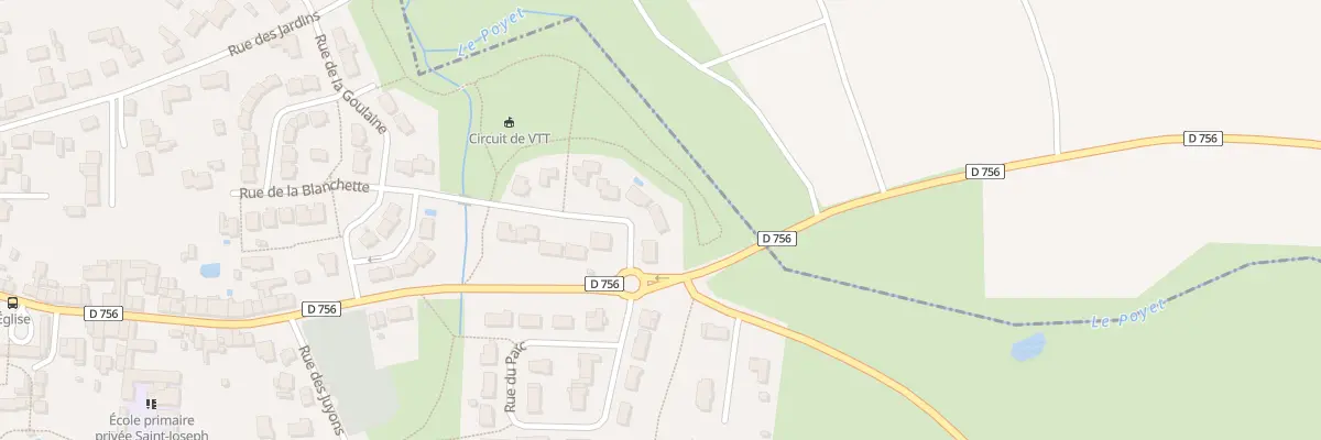 Plan du 19 Rue de la blanchette à La Chapelle-Heulin