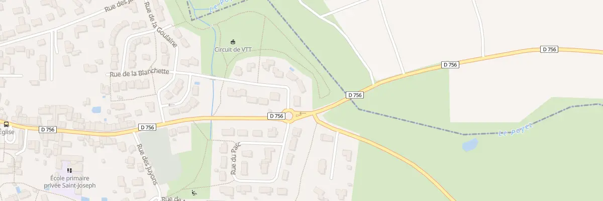 Plan du 21 Rue de la blanchette à La Chapelle-Heulin