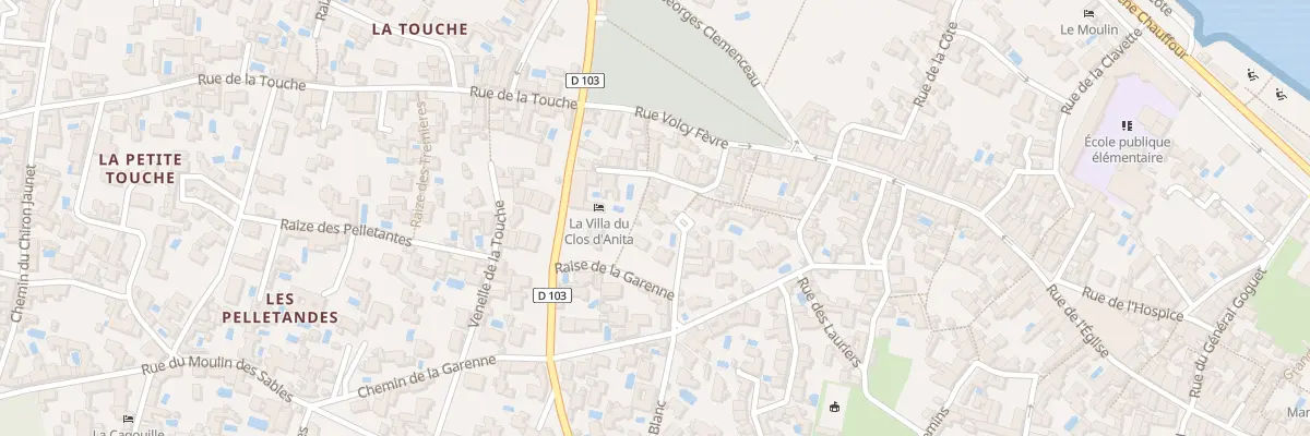 Plan du 5 Rle du Cimetière à La Flotte