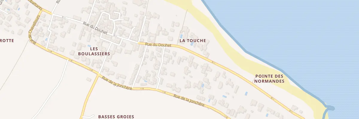Plan du 48 Rue du Douhet à La Brée-les-Bains