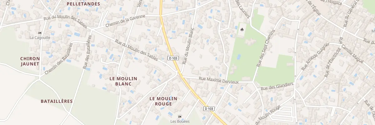 Plan du 2B Rue du Moulin Blanc à La Flotte