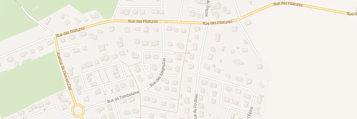 Plan du 13 Rue des Magnolias à Saint-Senier-sous-Avranches