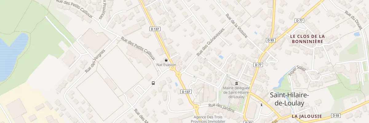 Plan du 1A Rue des guinevesses à Montaigu-Vendée