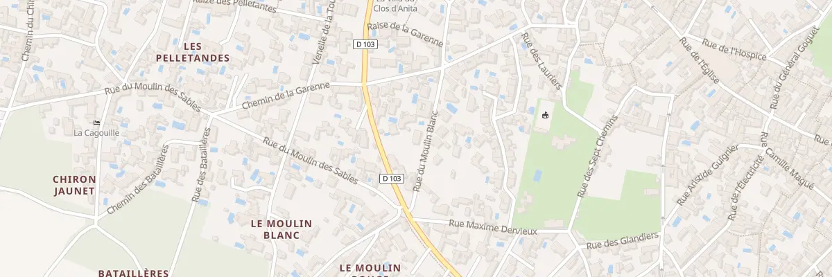 Plan du 19 Av des Vieux Moulins à La Flotte