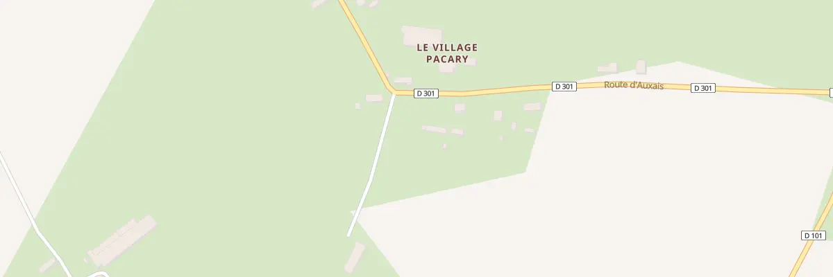 Plan du 5022 Village Pacary à Raids
