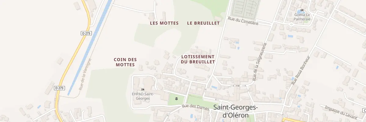 Plan du 9 Rue du 19 Mars à Saint-Georges-d’Oléron