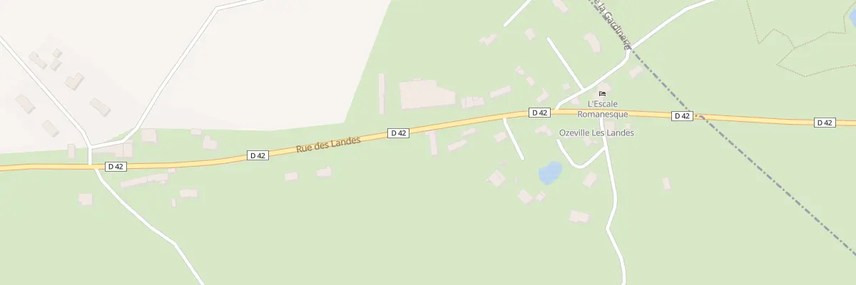 Plan du 18 Rue des Landes à Ozeville
