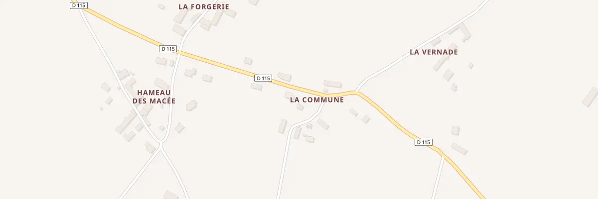 Plan du 4 Hameau de la Commune à Émondeville