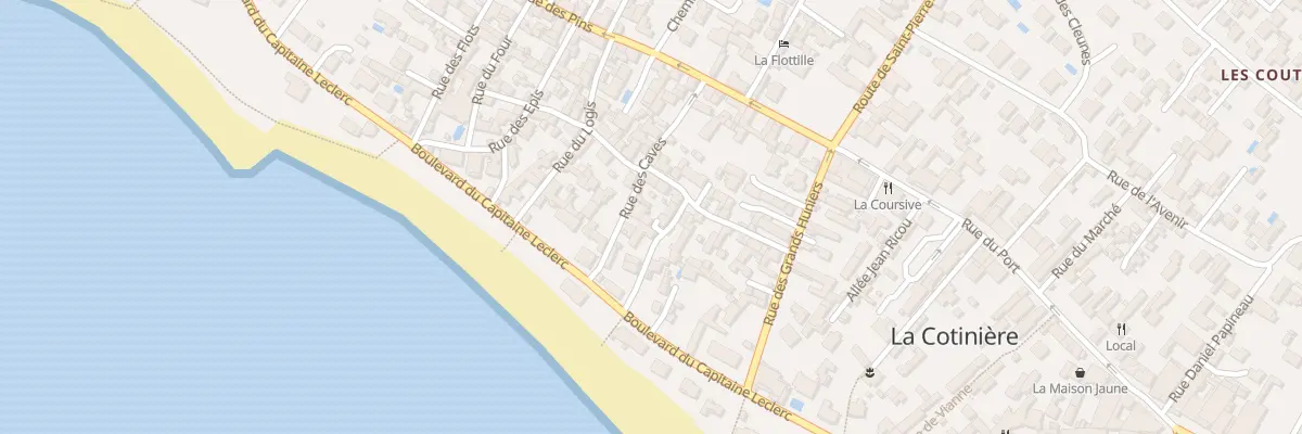 Plan du 8 Rue de la Chapelle à Saint-Pierre-d’Oléron