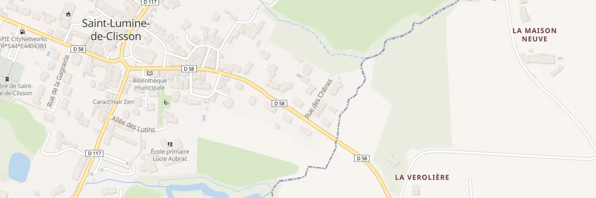 Plan du 1 Rue des Chênes à Saint-Lumine-de-Clisson