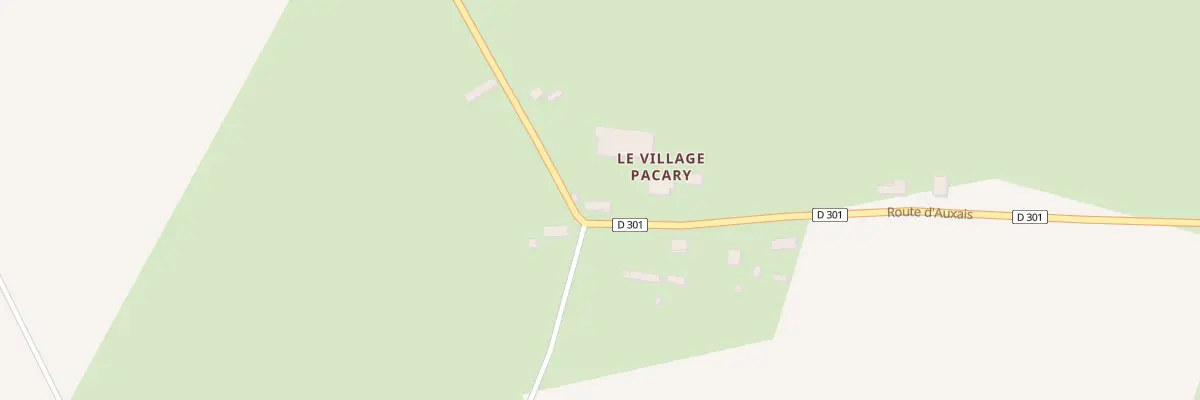 Plan du 5023 Village Pacary à Raids
