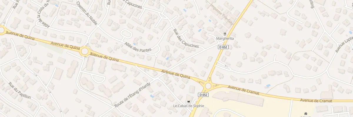 Plan du 5375 Rte de l’Etang d’Hardy à Soustons