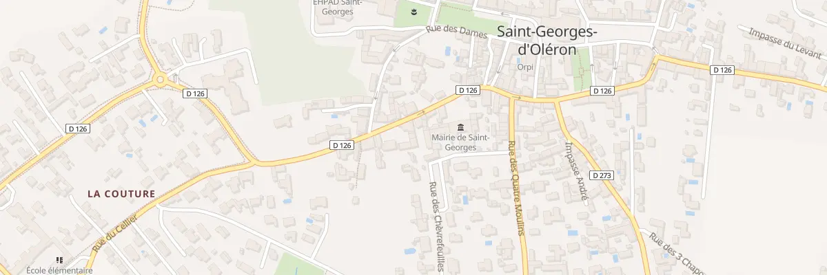 Plan du 184B Rue de la République à Saint-Georges-d’Oléron