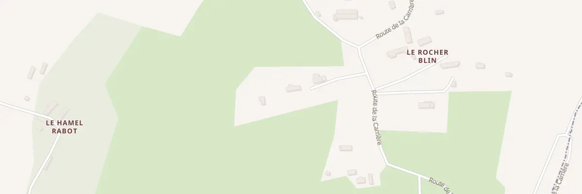 Plan du 5057 Le Hamel Yvon au Mesnil-Villeman