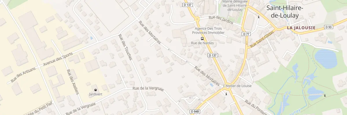 Plan du 13 Rue des mortaires à Montaigu-Vendée