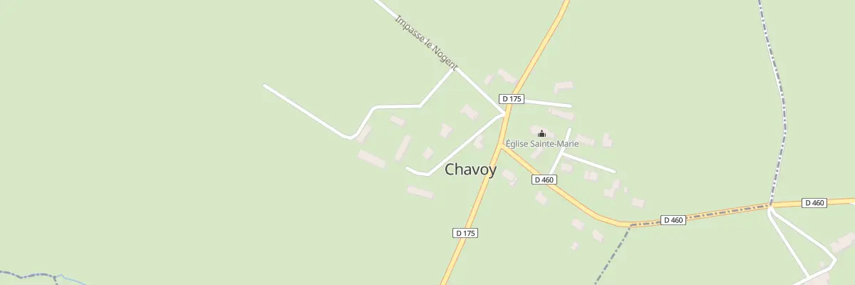 Plan du 5050 Le Logis à Chavoy