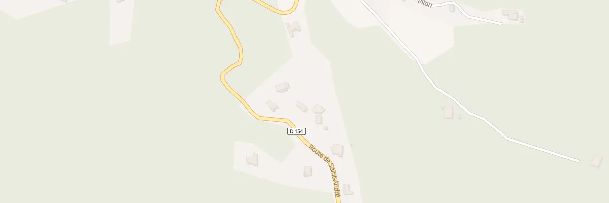 Plan du 1291 Rte de Saint André à Saint-Barthélemy