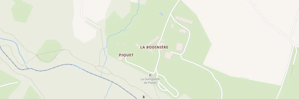 Plan du 8 La Bodiniere au Tablier