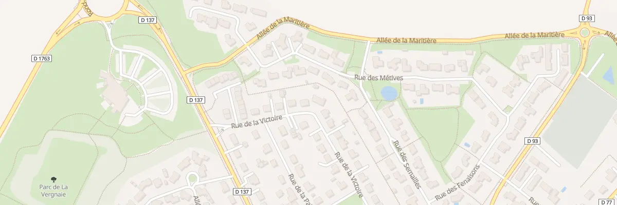 Plan du 36 Rue de la victoire à Montaigu-Vendée