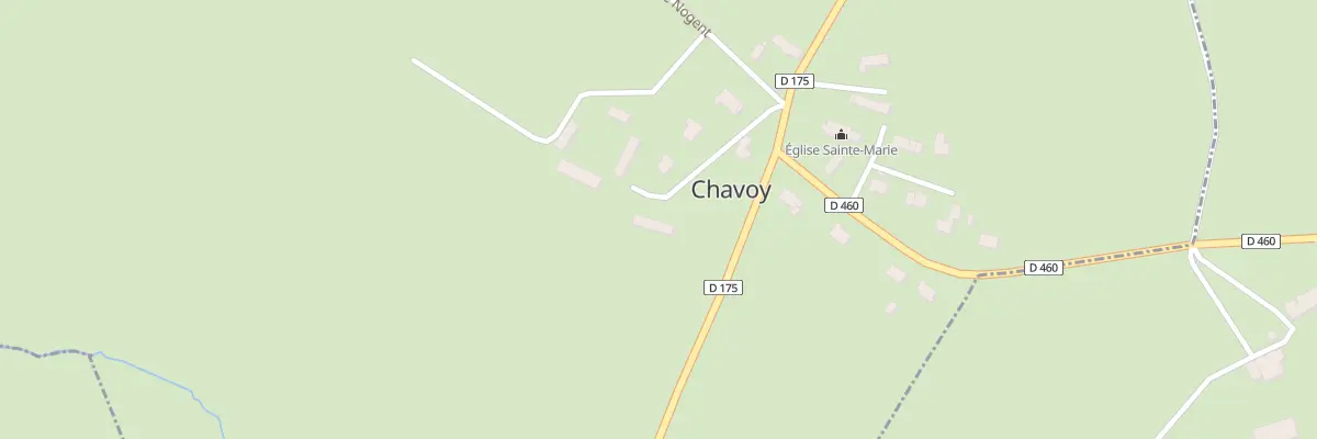 Plan du 5058 Le Logis à Chavoy
