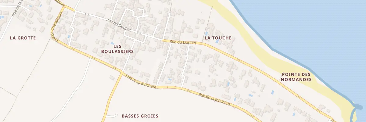 Plan du 40E Rue du Douhet à La Brée-les-Bains