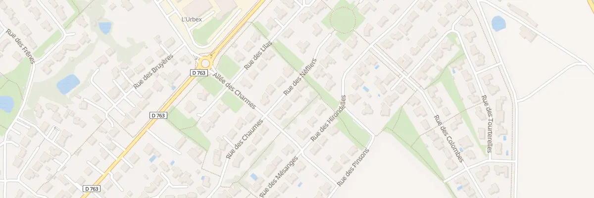 Plan du 6 Rue des néfliers à Montaigu-Vendée
