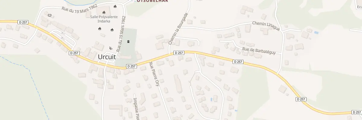 Plan du 44 Rue Iguzkitan à Urcuit