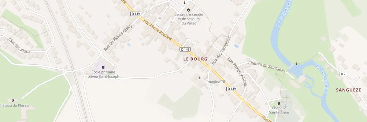 Plan du 32 Rue pierre abélard au Pallet