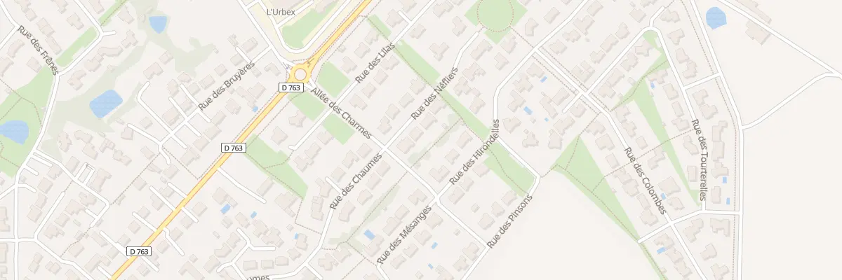 Plan du 4 Rue des néfliers à Montaigu-Vendée