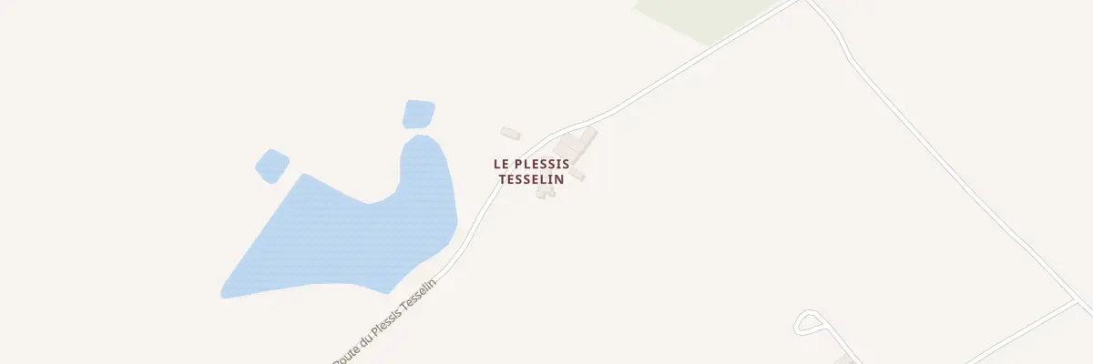 Plan du 50 Rte du Plessis Tesselin à Rives de l’Yon