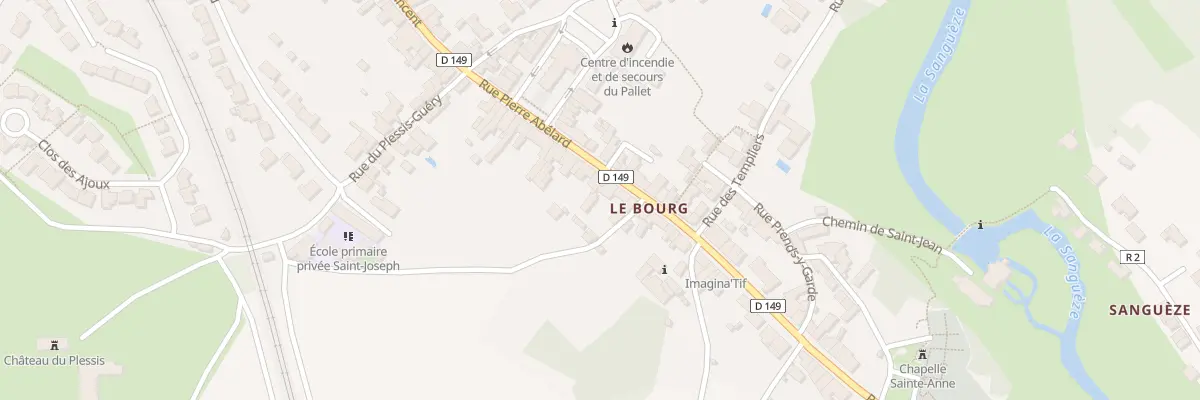 Plan du 28 Rue pierre abélard au Pallet