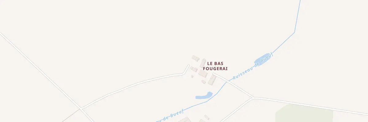 Plan du 5124 Le Bas Fougeray à Bais
