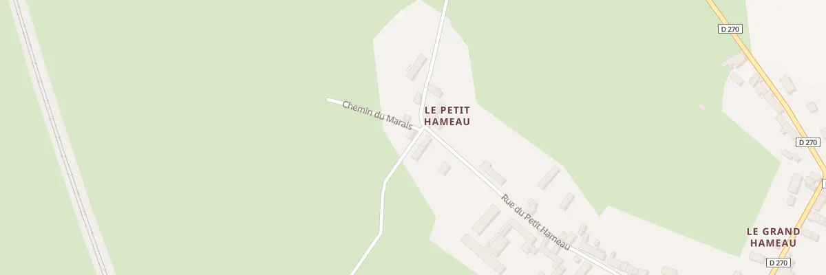 Plan du 21 Rue du Petit Hameau à Sainte-Mère-Église