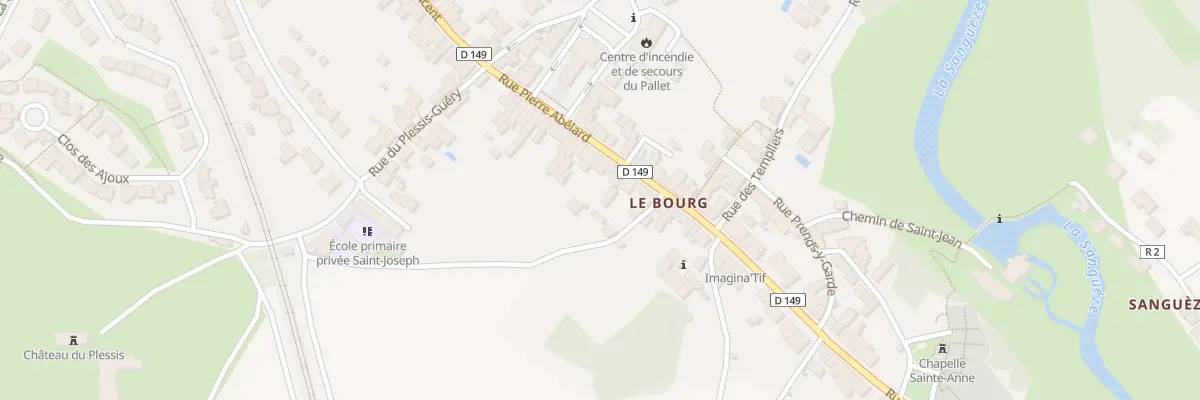 Plan du 26 Rue pierre abélard au Pallet