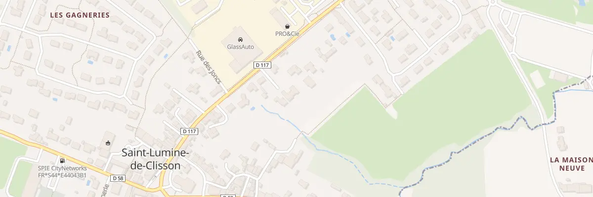 Plan du 30 Rte de Clisson à Saint-Lumine-de-Clisson