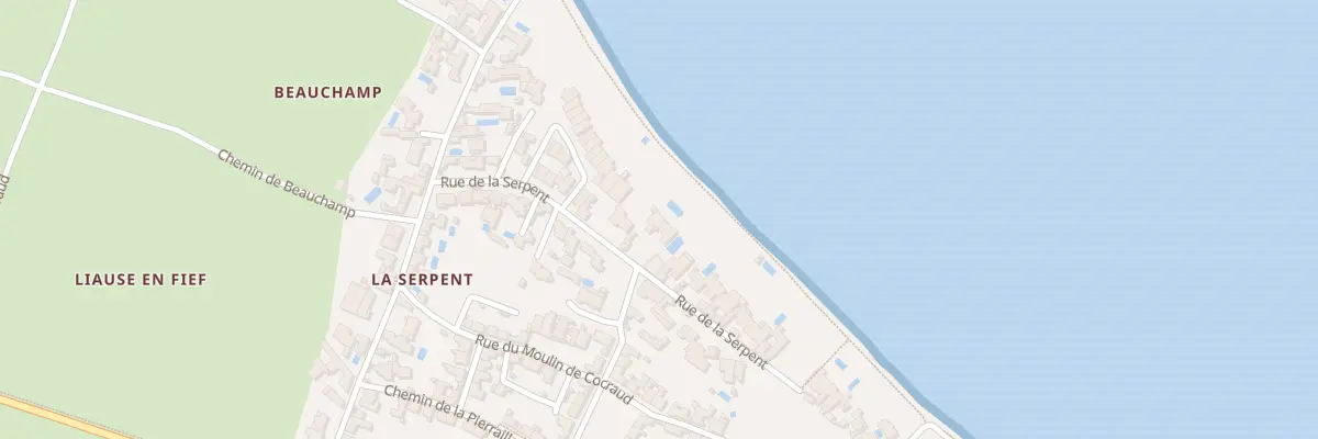 Plan du 13 Rue de la Serpent à La Flotte