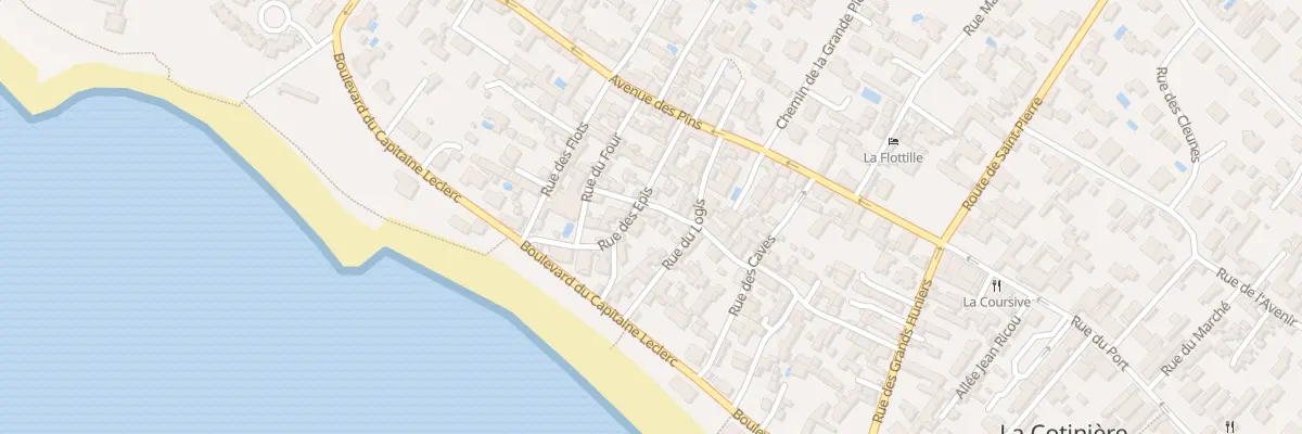 Plan du 11 Rue Entre d’Eux à Saint-Pierre-d’Oléron