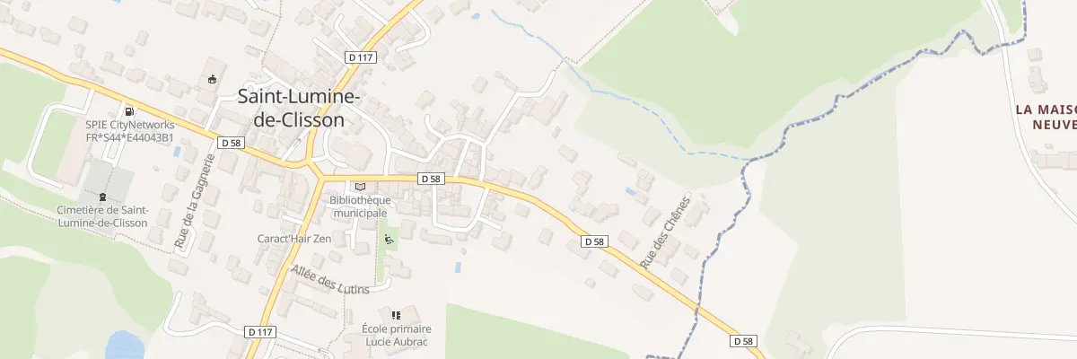 Plan du 17 Rue de la Vendee à Saint-Lumine-de-Clisson
