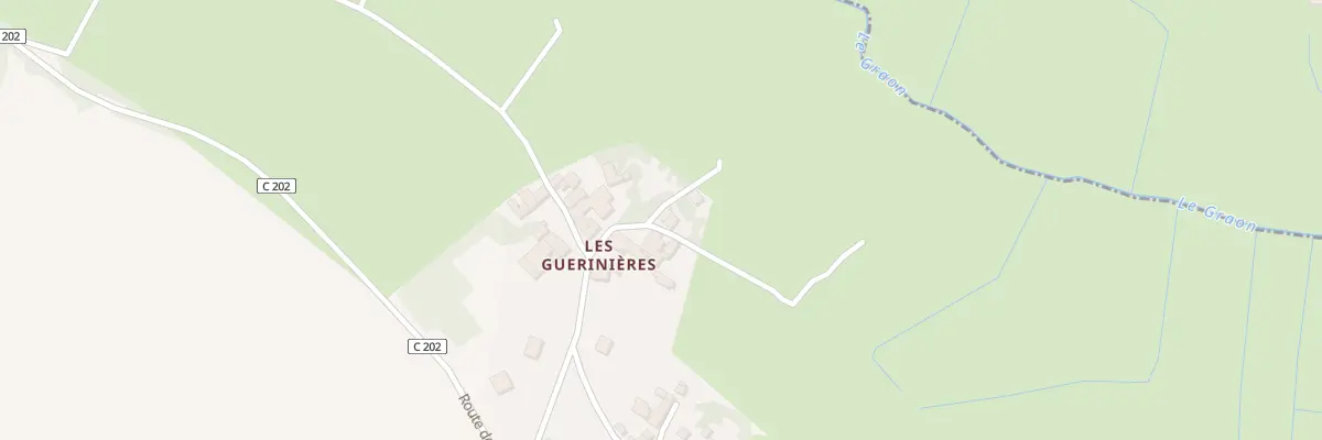 Plan du 308 Les Guerinieres à Saint-Vincent-sur-Graon