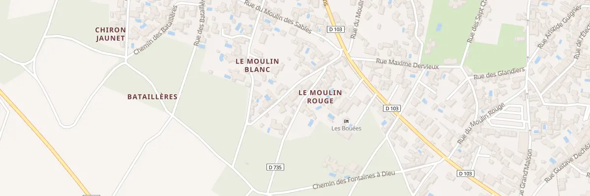 Plan du 3 Rle du Moulin Blanc à La Flotte