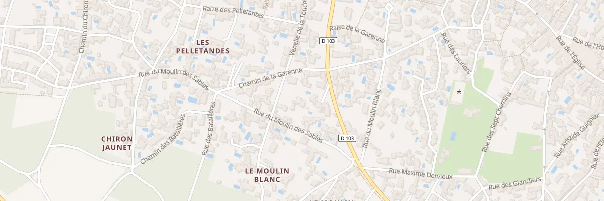 Plan du 10 Rue du Moulin des Sables à La Flotte