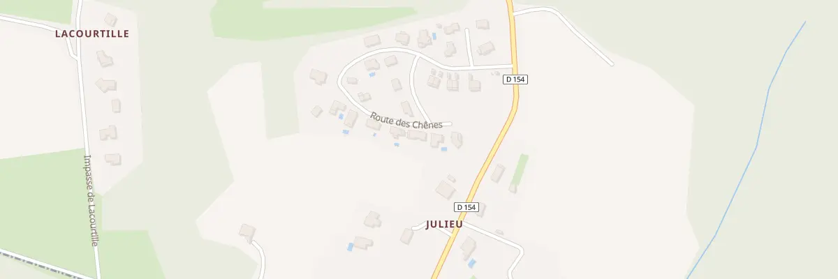 Plan du 370 Rte des Chênes à Saint-Barthélemy