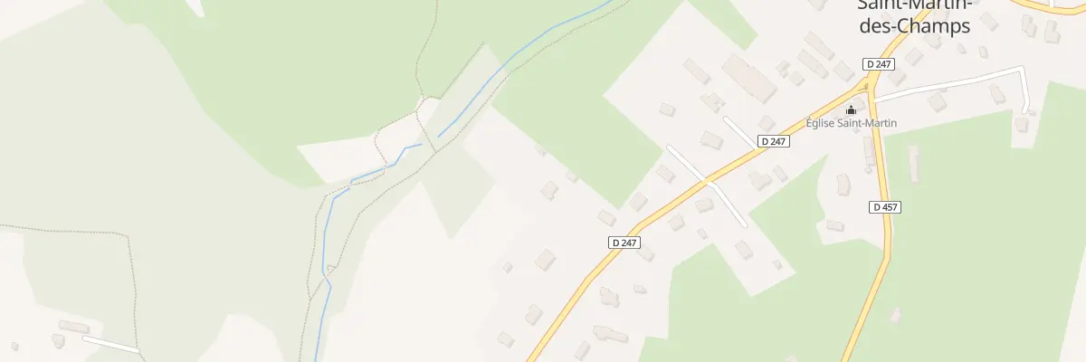 Plan du 18 Rue de la Baie - Saint Martin à Avranches