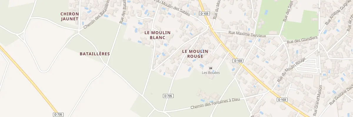 Plan du 3 Che du Moulin Blanc à La Flotte