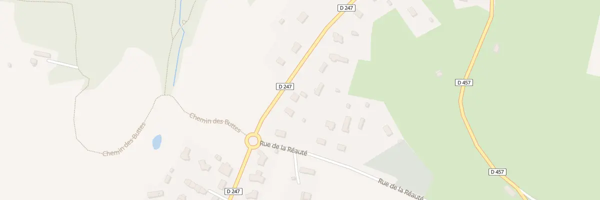 Plan du 21 Rue de la Baie - Saint Martin à Avranches